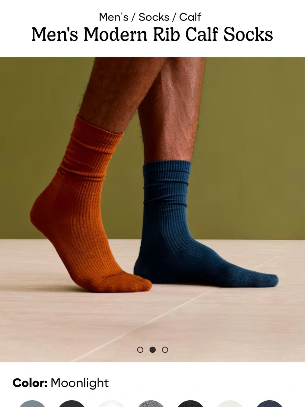 Bombas Moonlight Crew Socks - Size Large